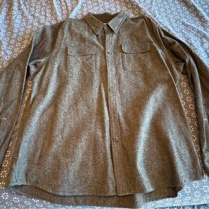 Tecovas Long Sleeve Herringbone Western Shirt Men's XXL